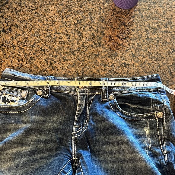 MISS ME cuffed capri. Size 28. Jean Capri - Picture 12 of 12